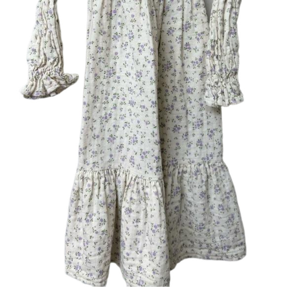 GIRLS CLASSIC COTTON FLORAL DRESS SIZE 3-4Y - Picture 10 of 10